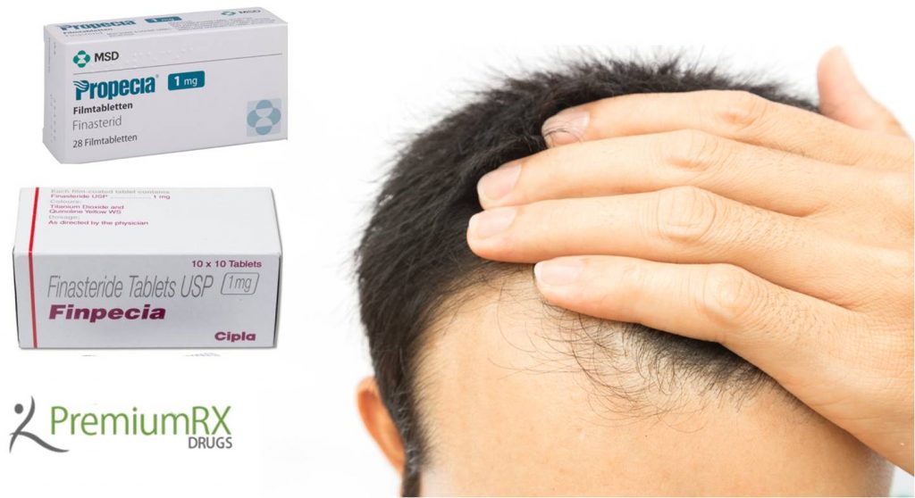 Finasteride 1mg for Hair Loss, Propecia and Finpecia