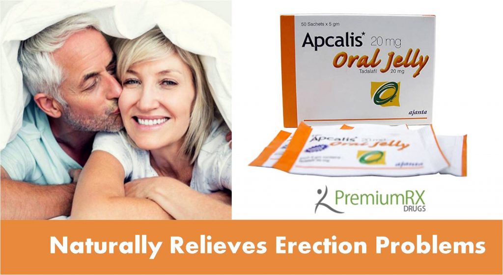 Apcalis Oral Jelly 20mg tadalafil oral jelly for erectile dysfunction treatment and improved erectile performance