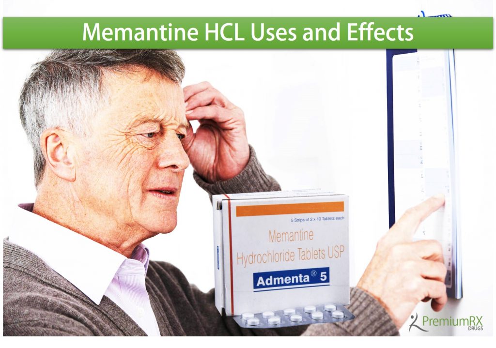 Memantine HCL Uses and Effects PremiumRx Online Pharmacy