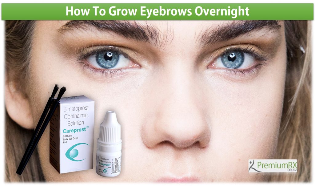 How To Grow Eyebrows Overnight PremiumRx Online Pharmacy