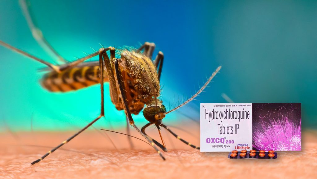 Hydroxychloroquine 200mg tablet used for malaria, rheumatoid arthritis, and lupus treatment