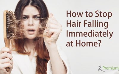 How to stop hair falling immediately at home for females?