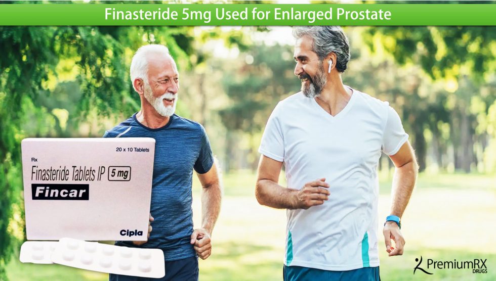 Finasteride 5mg Used for Enlarged Prostate. PremiumRx Online Pharmacy