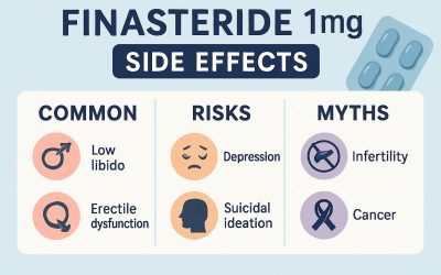 Finasteride 1mg Side Effects: Common Risks & Myths