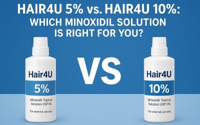 Hair4U 5% vs. Hair4U 10%: Which Minoxidil Solution Is Right for You?