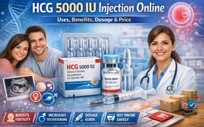 HCG 5000 IU Injection Online: Uses, Benefits, Dosage & Price