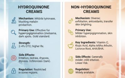 Hydroquinone vs Non-Hydroquinone Creams: Which Is Better for Melasma?