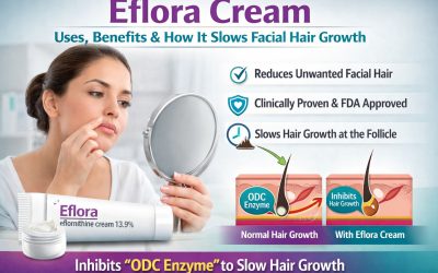Eflora Cream: Uses, Benefits, and How It Slows Facial Hair Growth