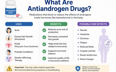 What Are Antiandrogen Drugs? Uses, Benefits, and Side Effects