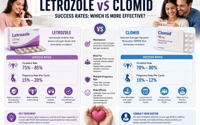 Letrozole vs Clomid Success Rates: Which is More Effective?
