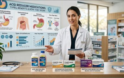Acid Reducer Medications: Types, Benefits, and How They Work