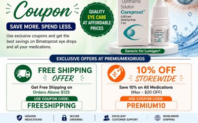 Bimatoprost Coupon: Save with Free Shipping and 10% OFF at PremiumRxDrugs- Use at Checkout