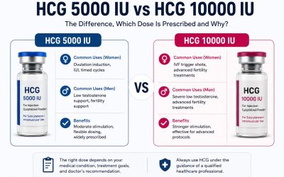 The Difference Between HCG 5000 IU and 10000 IU — Which Dose Is Prescribed and Why?