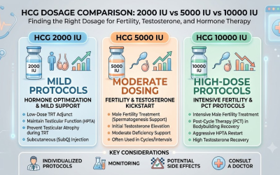 HCG 2000 IU vs 5000 IU vs 10000 IU: Which Dosage Is Right for Fertility, Testosterone, and Hormone Therapy?