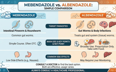 Mebendazole vs Albendazole: Which Anti-Worm Medicine Is Better for Treating Parasitic Infections?