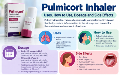 Pulmicort Inhaler: Uses, How to Use, Dosage and Side Effects