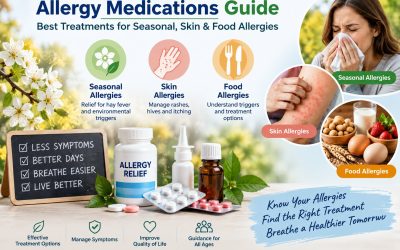 Allergy Medications Guide: Best Treatments for Seasonal, Skin & Food Allergies