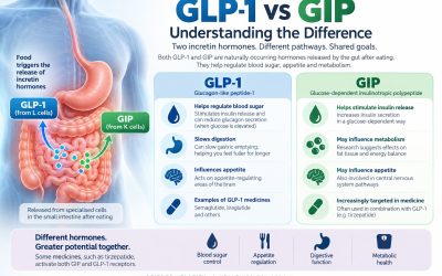 GLP-1 vs GIP: Understanding the Difference