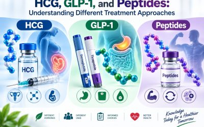 HCG, GLP-1, and Peptides: Understanding Different Treatment Approaches
