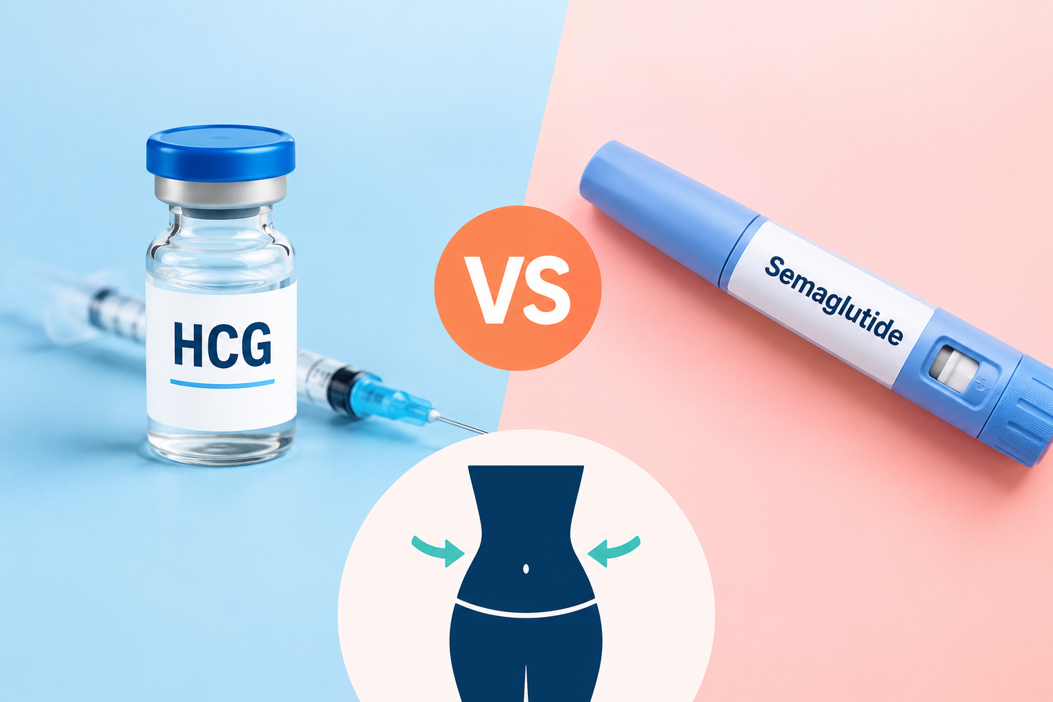 HCG vs Semaglutide for Weight Loss HCG vs Semaglutide for Weight Loss