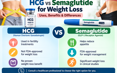 HCG vs Semaglutide for Weight Loss: Uses, Benefits & Differences