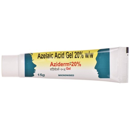 Aziderm Gel 20% 15 gm