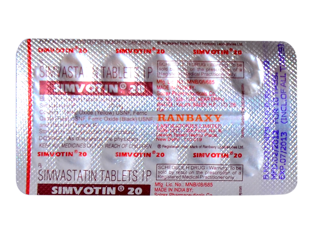 Simvotin 20mg
