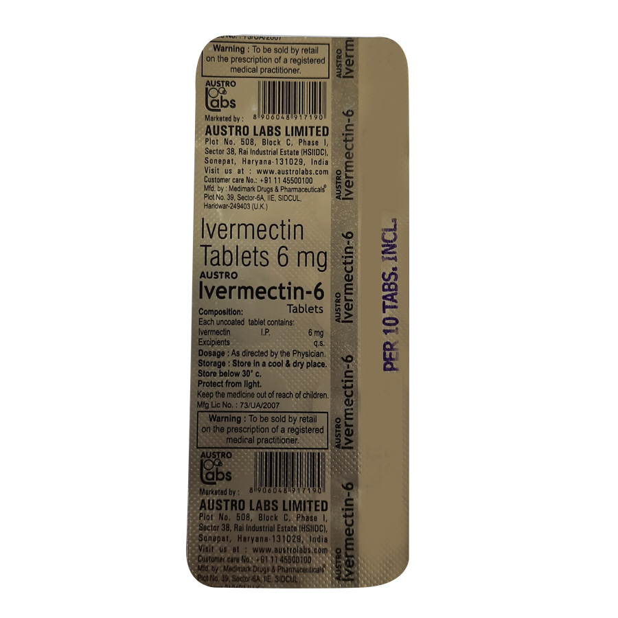 Austro Ivermectin 6 mg online in UK & Australia