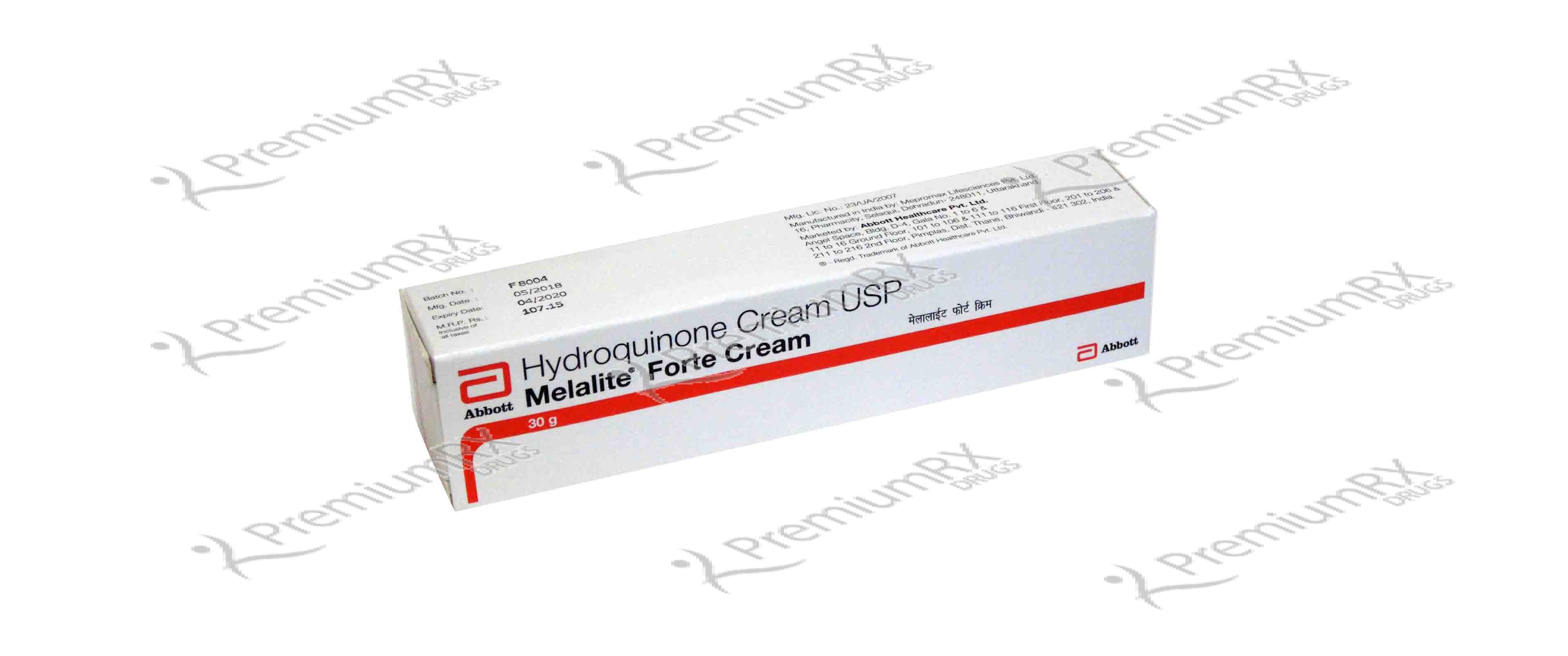 Melalite 4 Melalite Forte Cream Buy Hydroquinone 4 Cream
