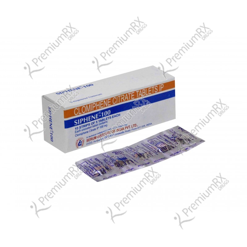 Siphene 100mg Siphene Clomifene Generic Clomid Clomiphene 1mg
