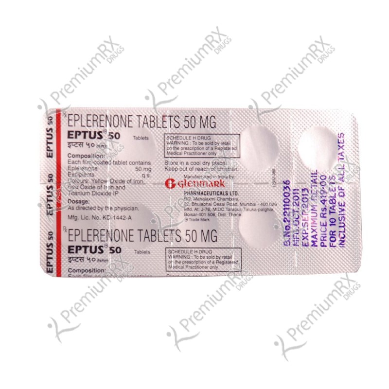 Buy Eptus 50 Mg Eptus 50mg Eplerenone Premiumrxdrugs
