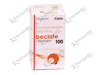 Beclate Rotacaps - 100 mcg