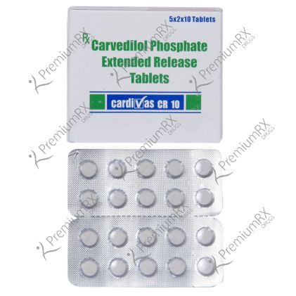 Cardivas CR 10mg