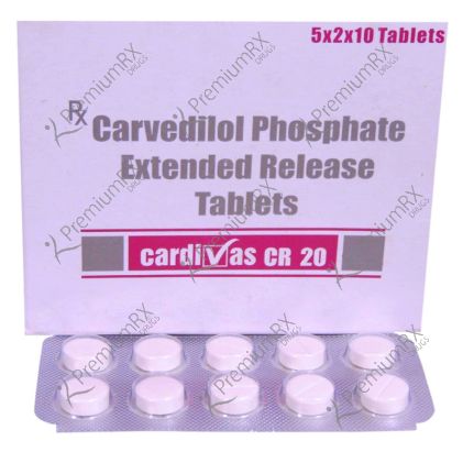 Cardivas CR 20mg
