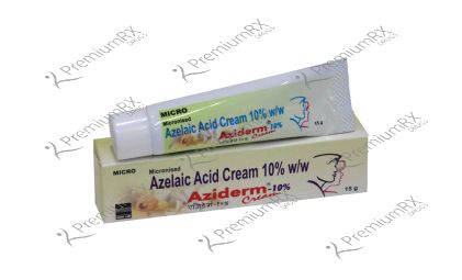 Aziderm Cream - 10 % (15gm) (Azelaic Acid)
