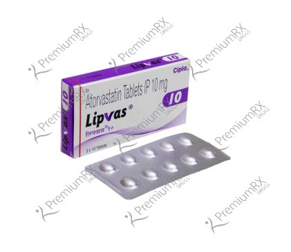 Lipvas 10mg