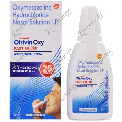 Otrivin Oxy Adult Nasal Spray 0.05%  (10ml)