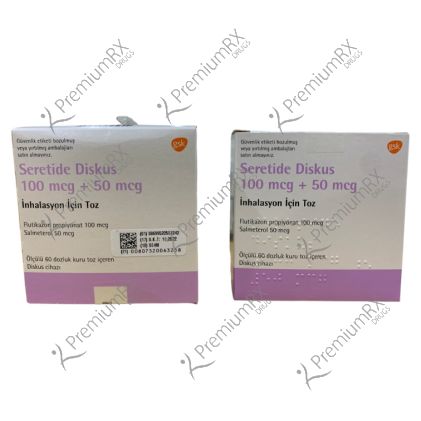 Seretide Diskus 100 mcg / 50 mcg (60 Doses)