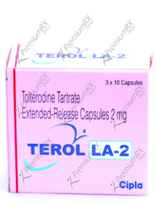 Terol  - 2mg(Tolterodine Tartrate)