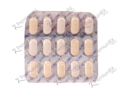 Glycomet GP (500+2)mg