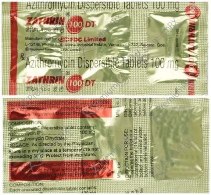 Zathrin DT 100mg