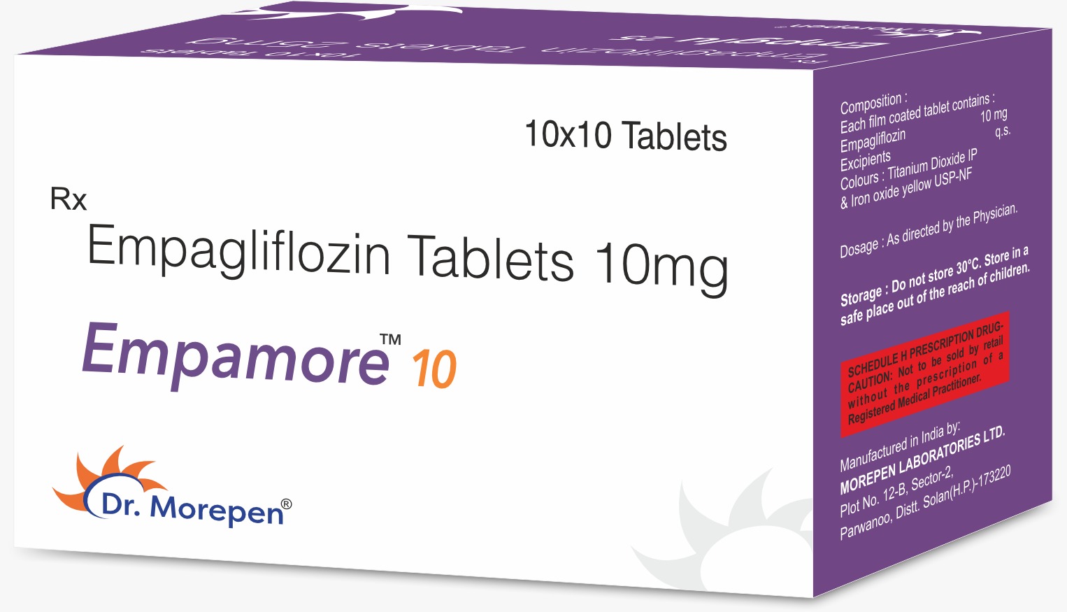 Empamore Tablets 10mg tablet