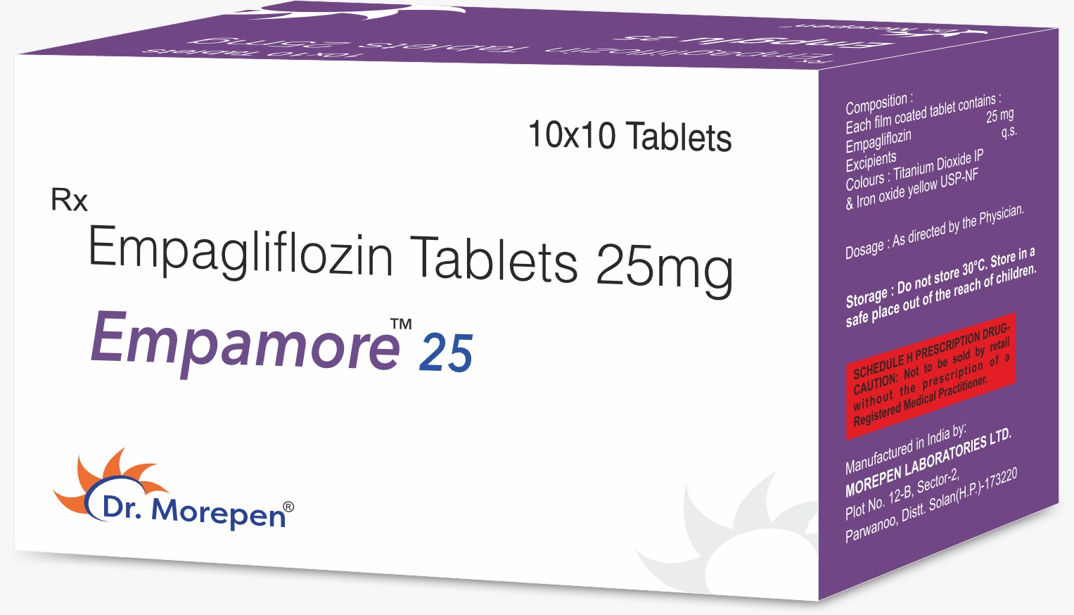 Empamore Tablets 25mg Empamore Tablets 25mg