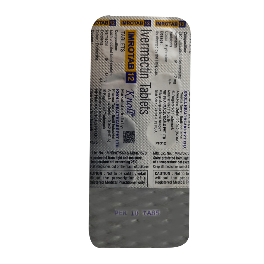 Imrotab Ivermectin 12 mg