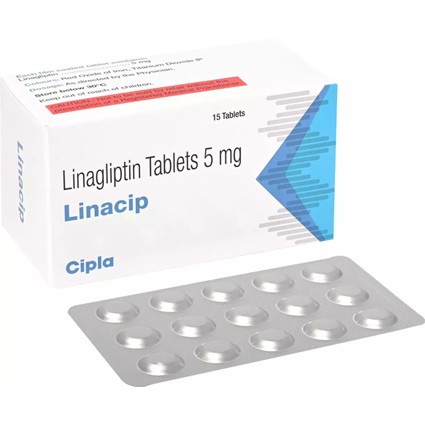 Buy Linacip 5mg Tablet (Linagliptin) online