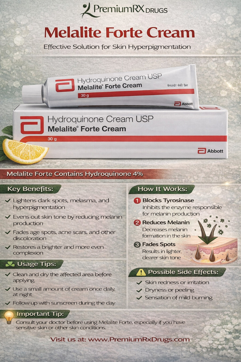 Melalite Forte Cream 4% 30gm 