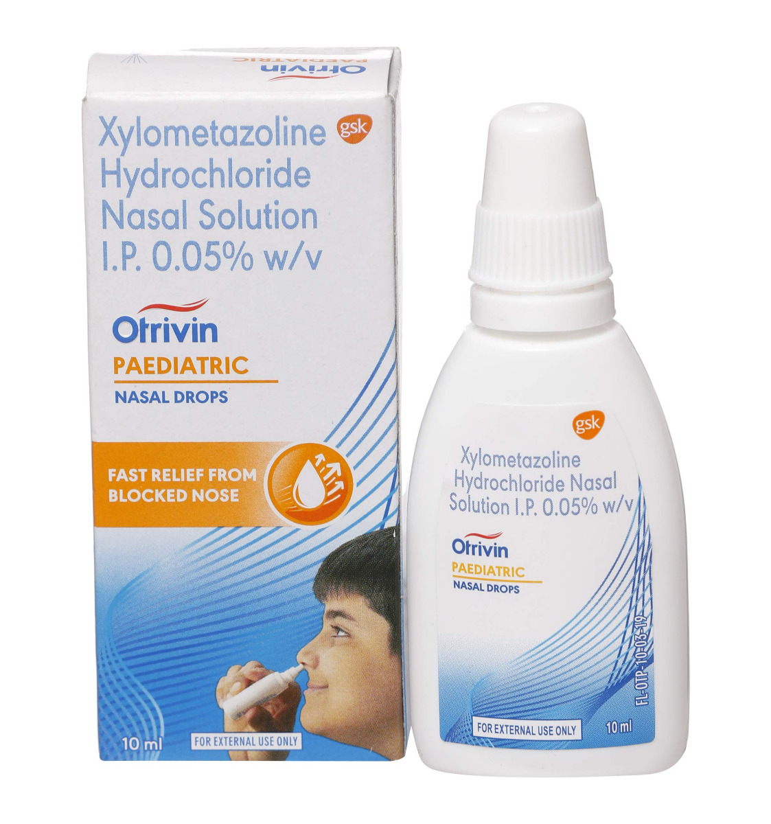 Otrivin Paediatric Nasal Drops 0.05% (10ml) Otrivin Paediatric Nasal Drops 0.05% (10ml)